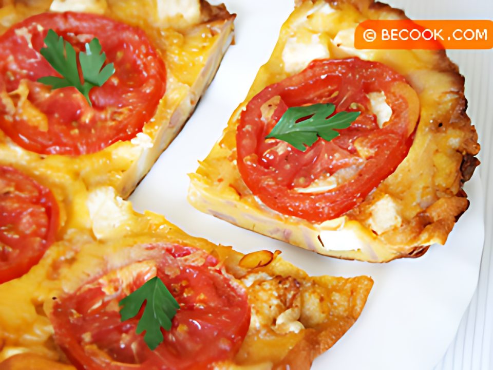 Pizza de sartén
